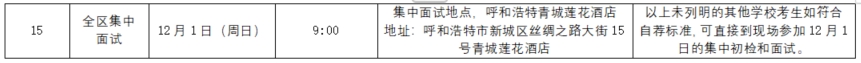 国航股份2025年度招收高中飞行学生简章（内蒙古）